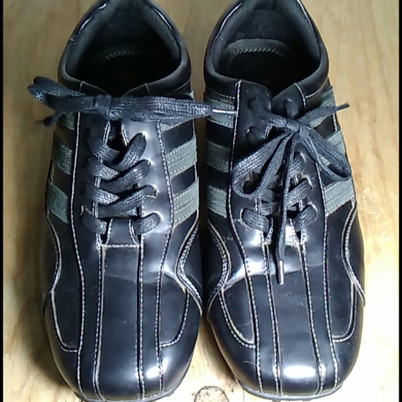 Men's Black Shoes by ID Required 10M - Picture 2 of 5